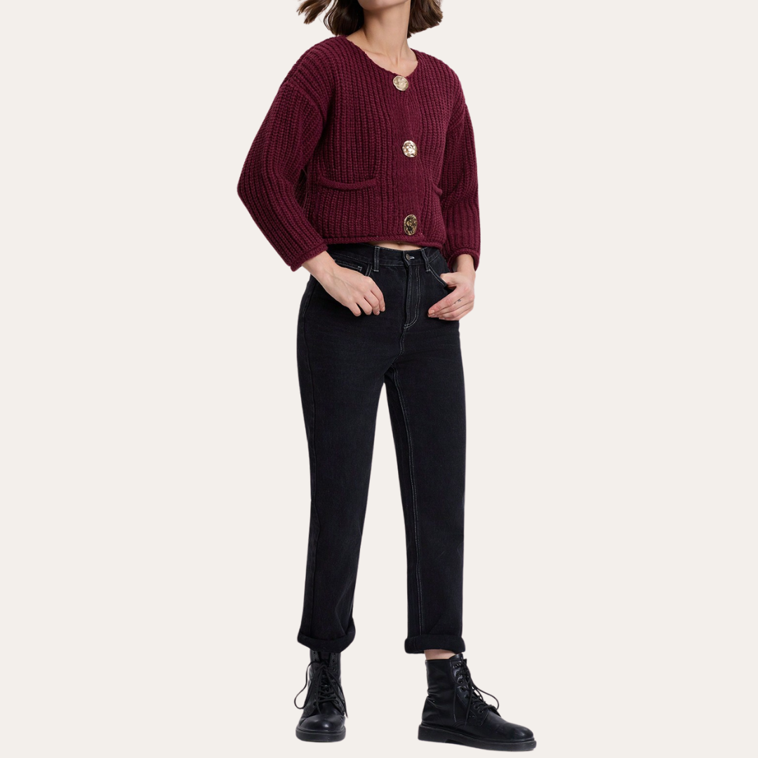 Eveloria Damen Cardigan Stilvoll