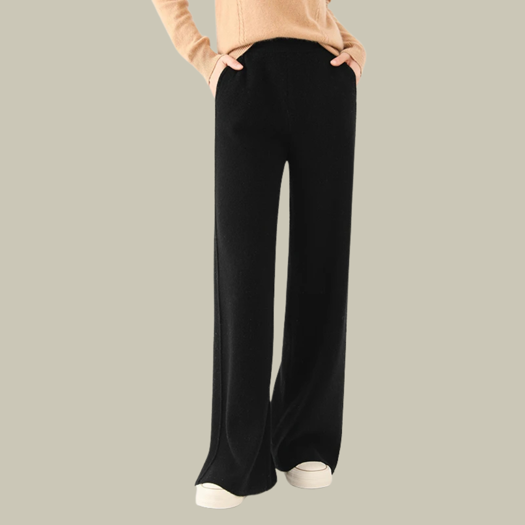 Damen Strickhose Locker Geschnitten