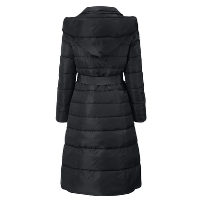 Damen Pufferjacke Elegantes Design Umlegekragen