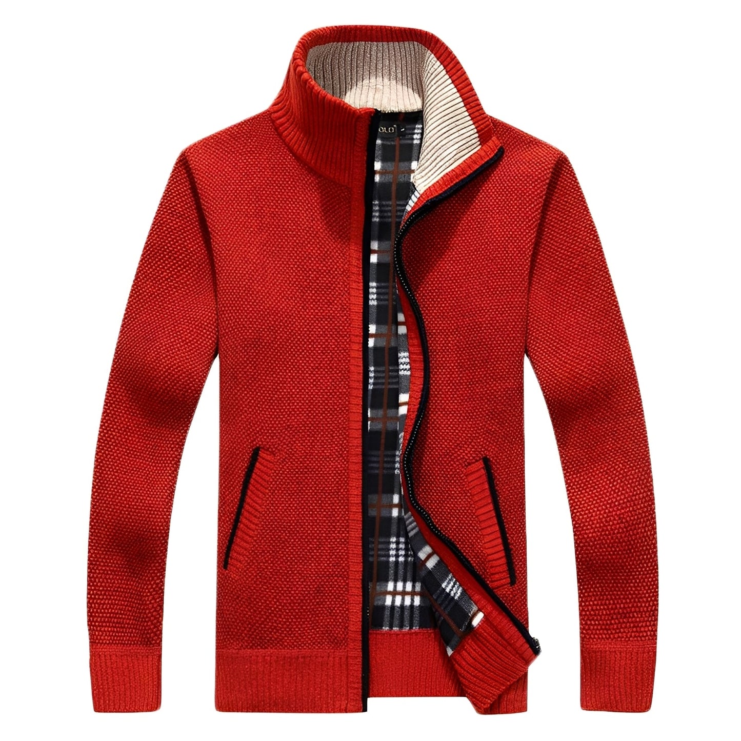 Herren Freizeitjacke Fleece-Futter