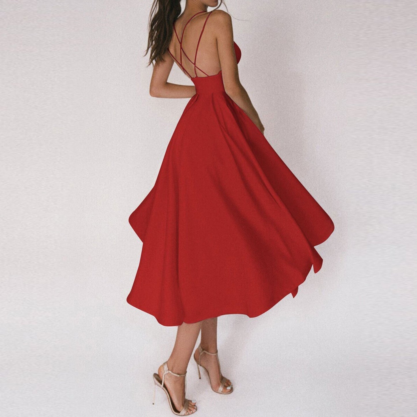 Eveloria Damen Cocktailkleid Festkleidung