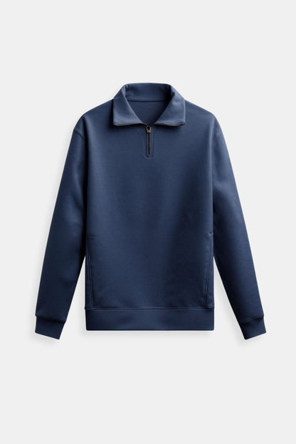 Fleece-Pullover Damen Reißverschluss Wärme