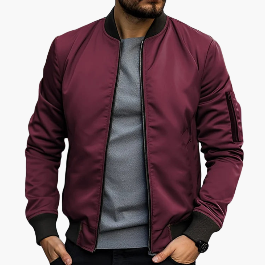 Herren Bomberjacke Winterjacke Modern