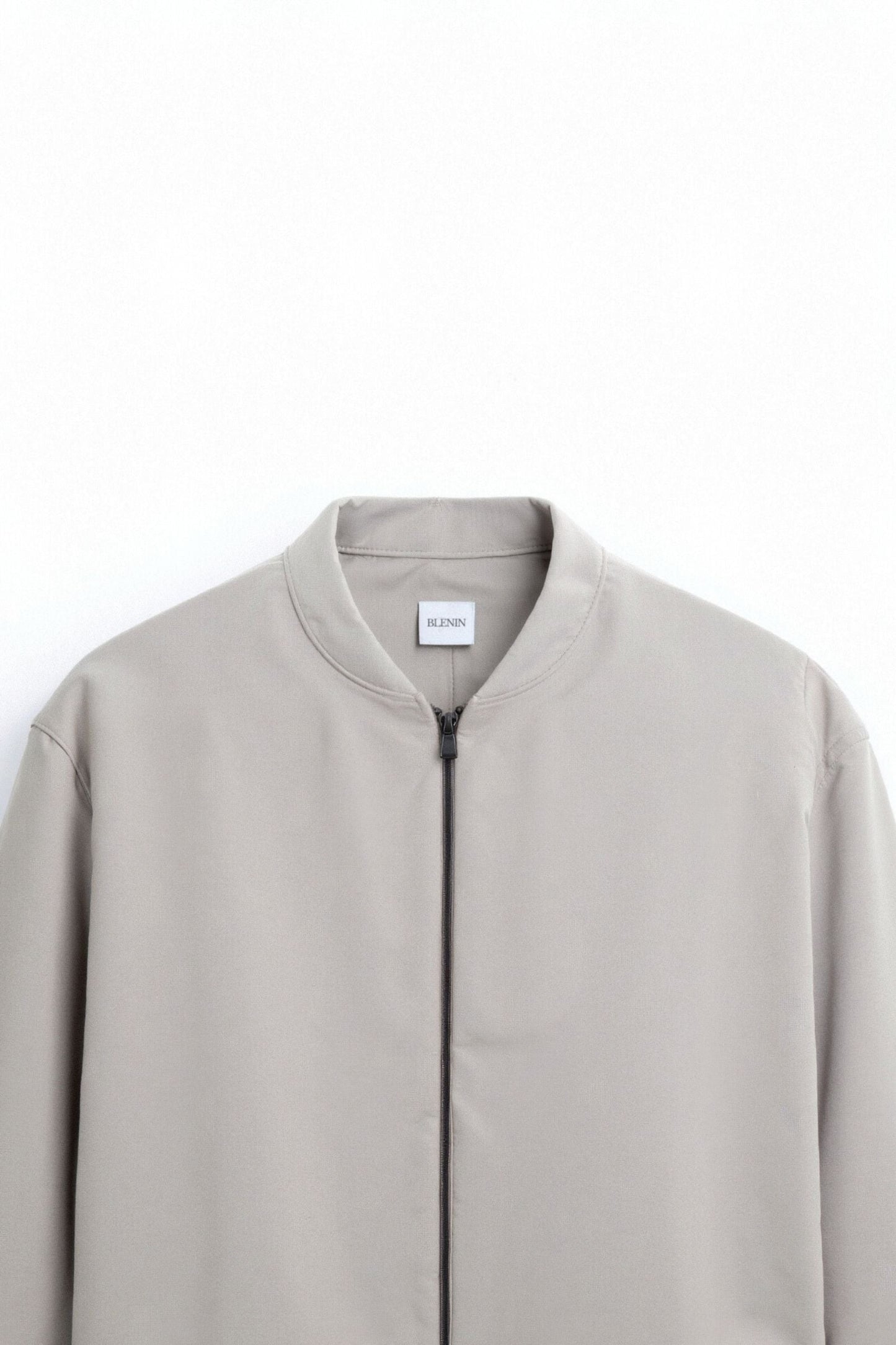 Herren Bomberjacke Minimalistisch Elegant