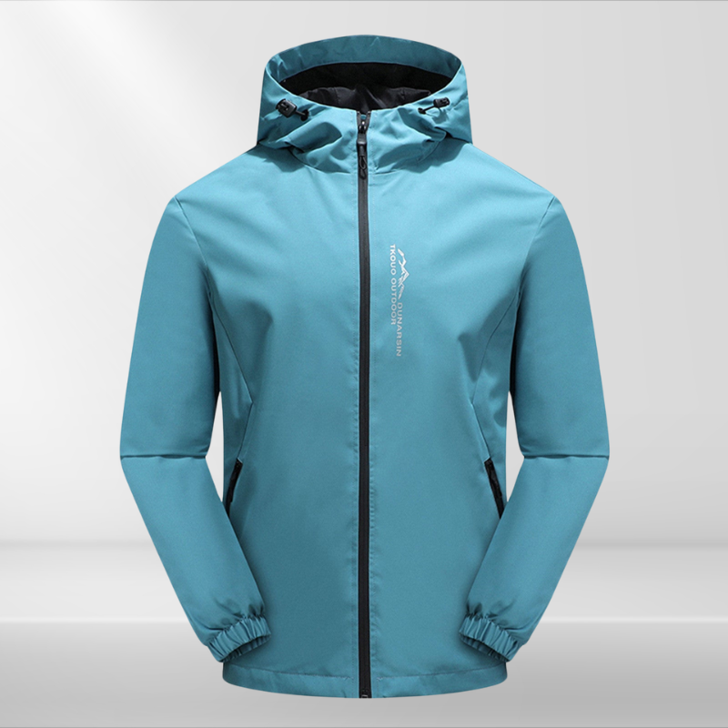Eveloria Damen Outdoorjacke Wasserdicht Winddicht Mit Kapuze