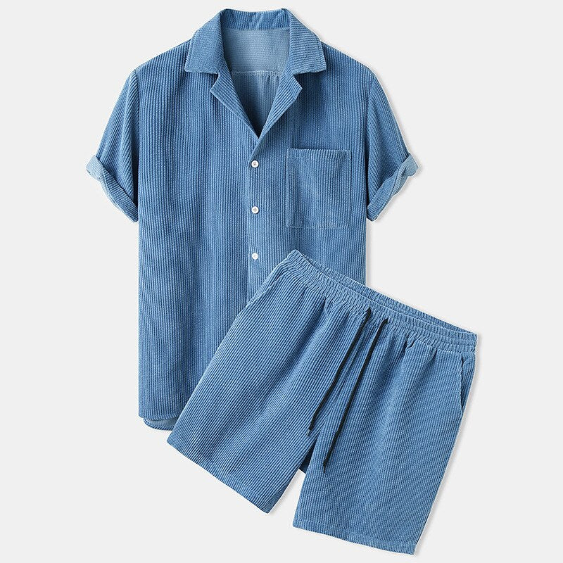 Herren Cordhosen Set