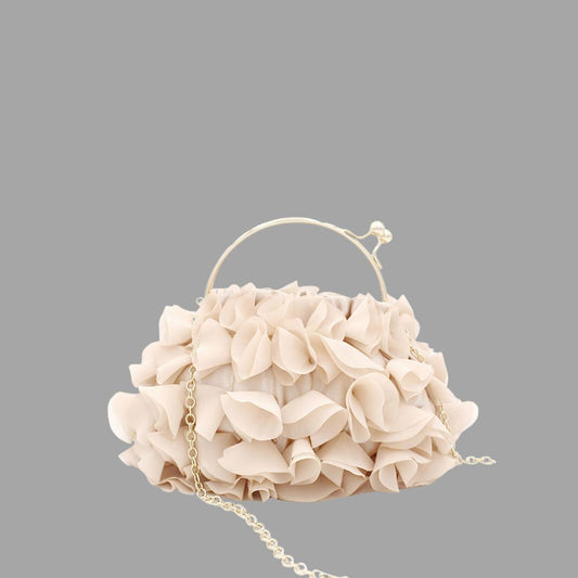 Eveloria Damen Blütenblatt-Tasche Abnehmbare Kette - Eveloria