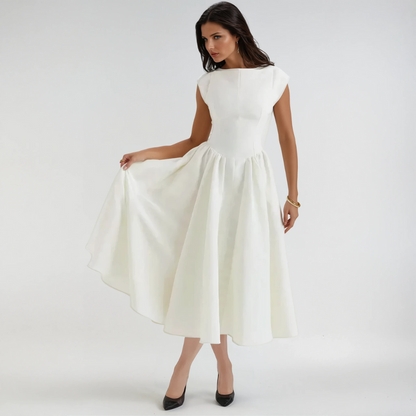 Eveloria Damen Midi Kleid Lucia