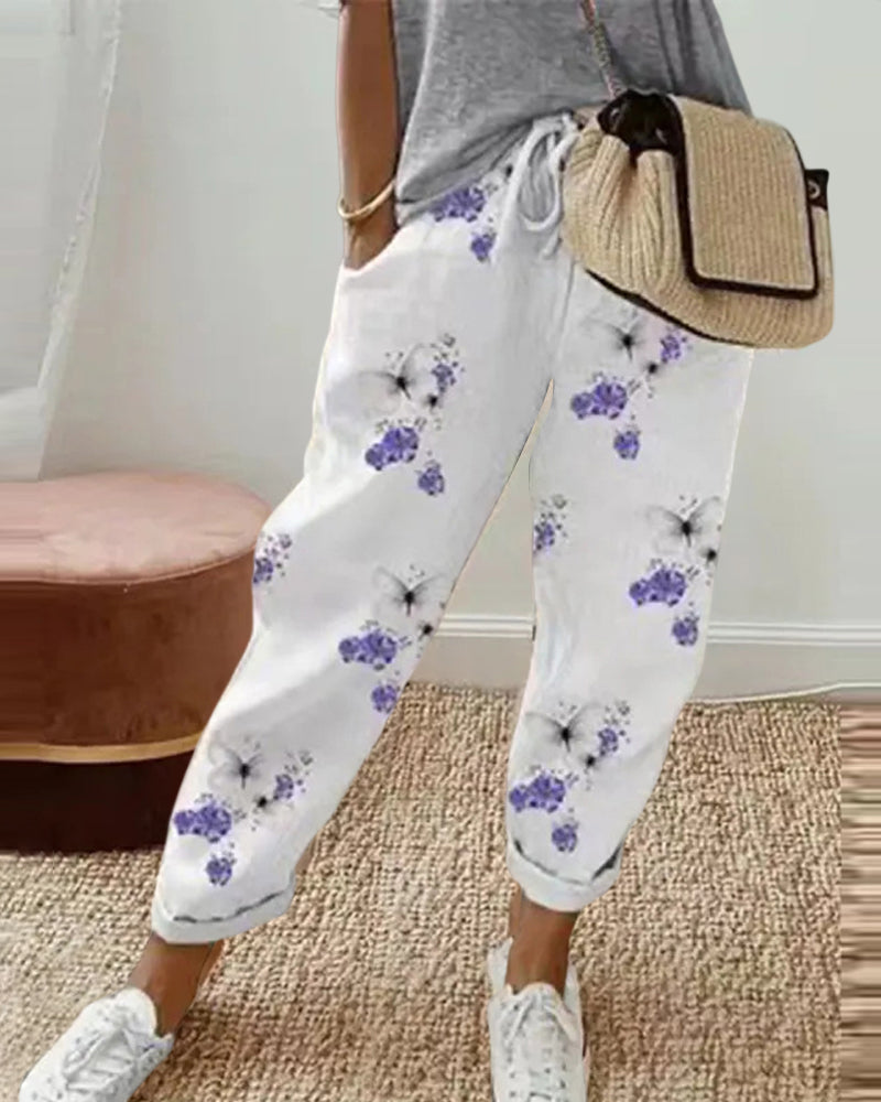 Damen Freizeithose Baumwolle