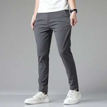 Herren Chino Hose Slim Fit Schmal