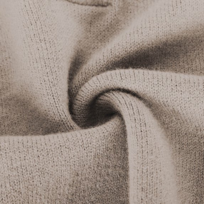 Eveloria Damen Strickpullover V-Ausschnitt