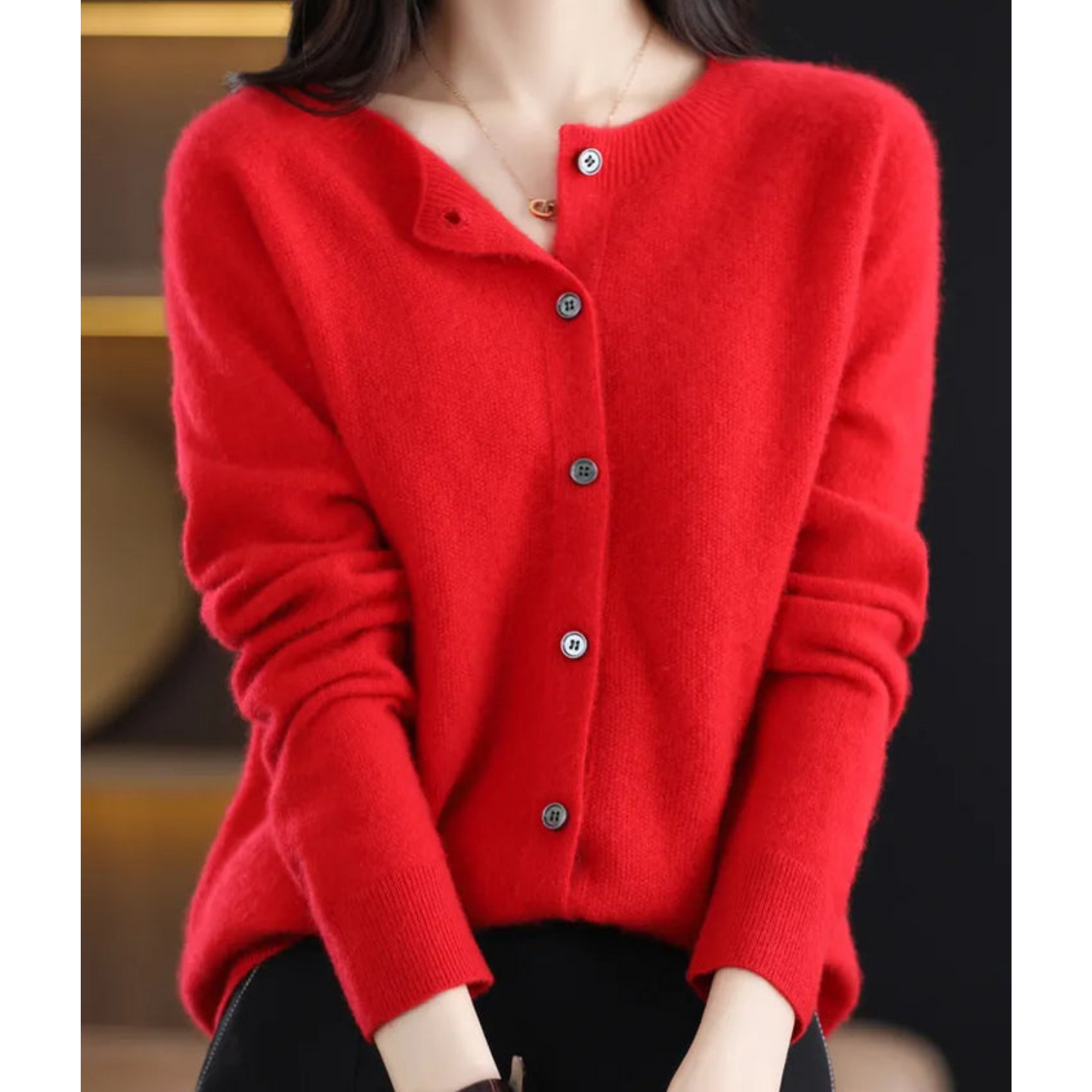 Damen Cardigan Warm