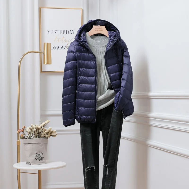 Gudrun Damen Winterjacke Kapuze Reißverschluss