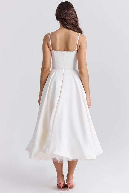 Eveloria Damen Schlankmachendes Abendkleid