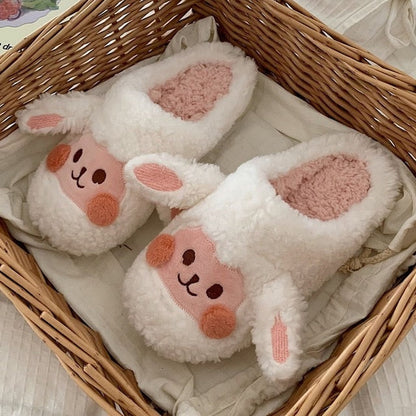 Eveloria Damen Flauschige Tierpantoffeln - Eveloria