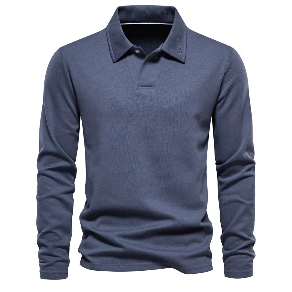 Herren Poloshirt Baumwolle Weiß - Norvielle