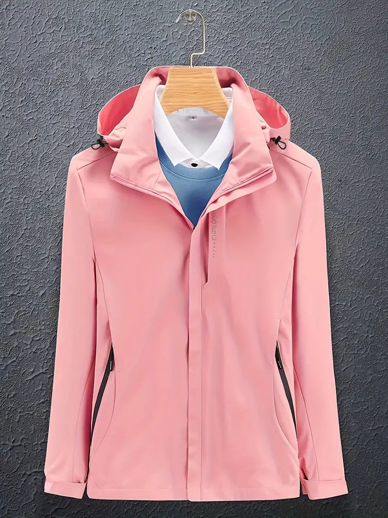 Damen Winterjacke Winddicht Kapuze