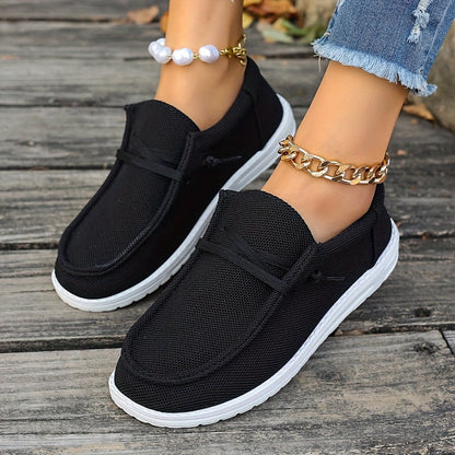 Eveloria Damen Loafers Sommerschuhe Leder Braun
