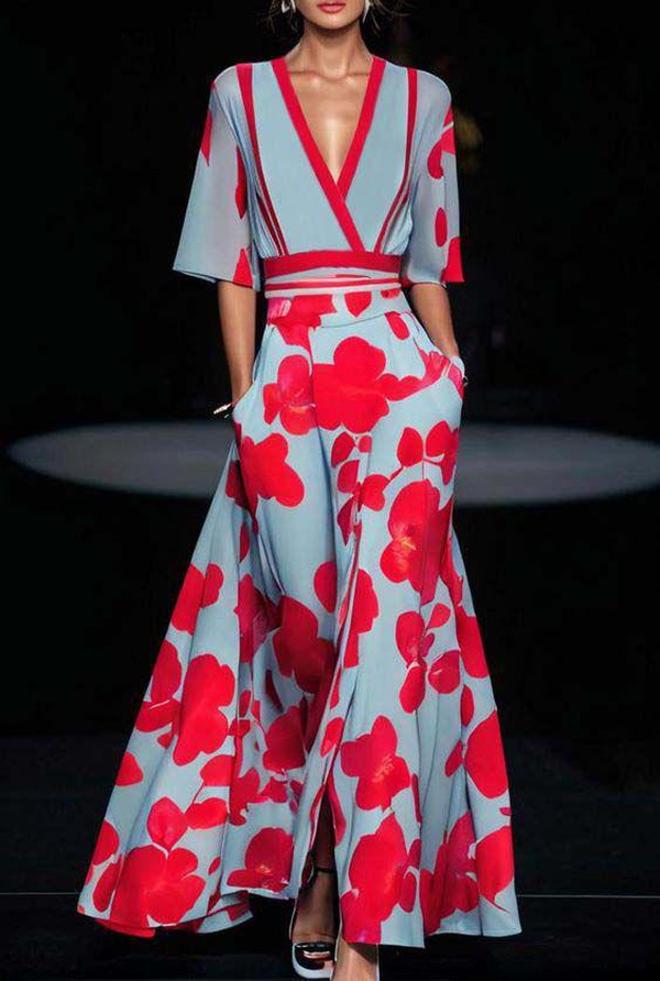 Eveloria Damen Maxikleid Kurzärmelig - Eveloria