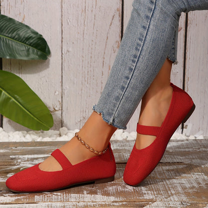 Eveloria Damen Ballerinas Einfarbig Schnürbar