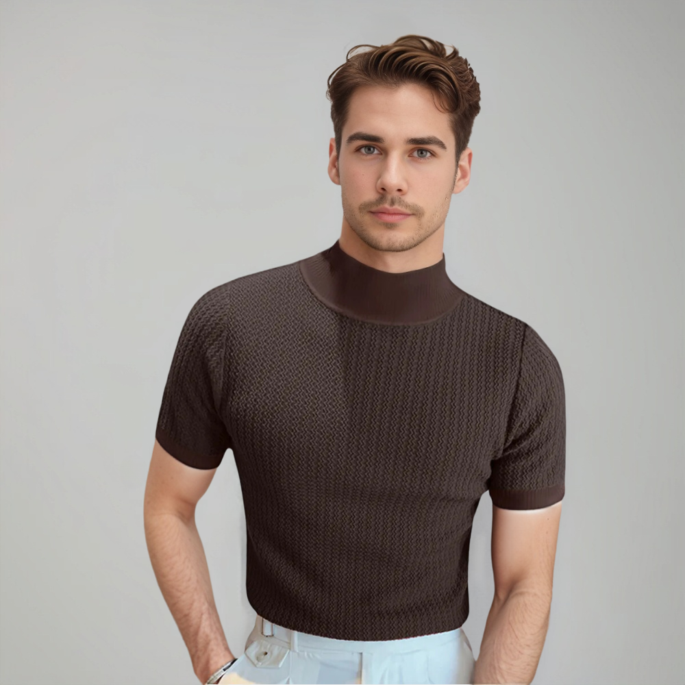 Paolo Herren Kurzarmshirt Slim Fit