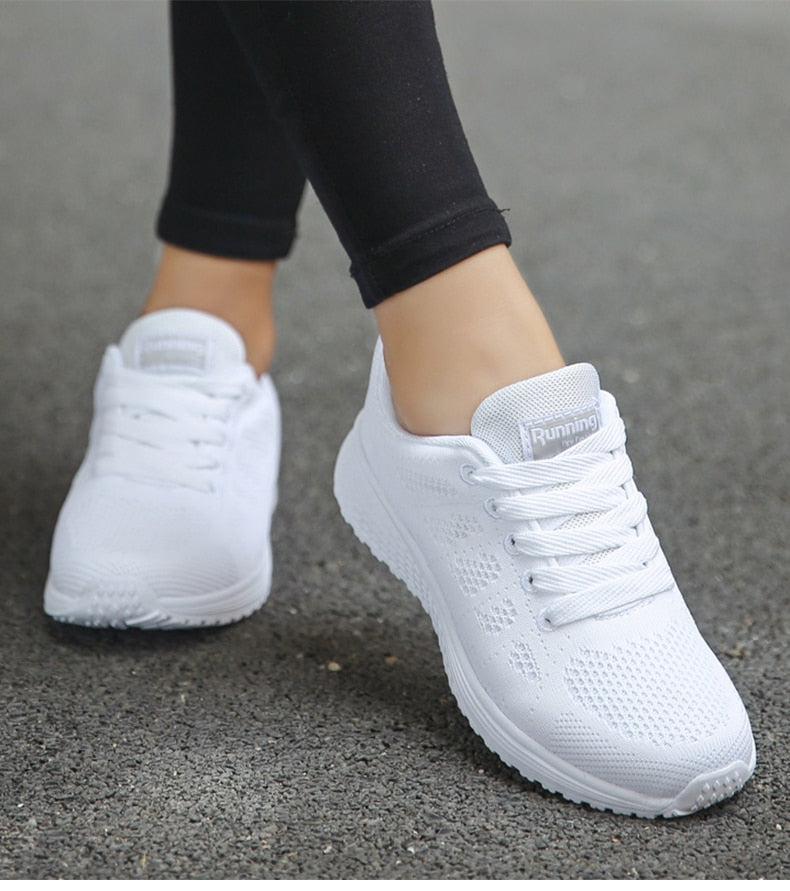 Damen Laufschuhe Leicht Lässig