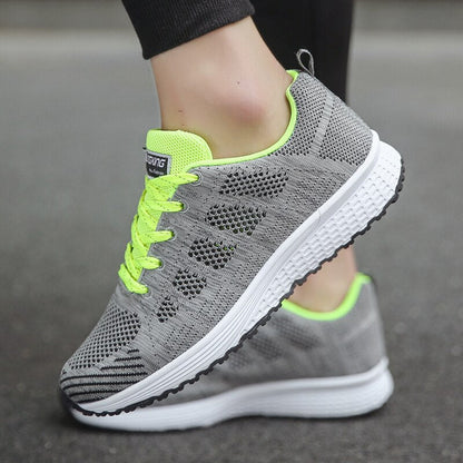 Damen Laufschuhe Leicht Lässig