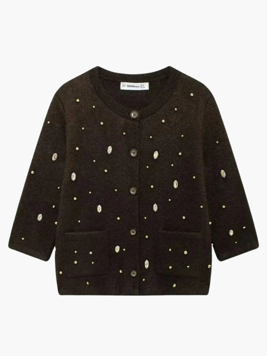 Damen Eleganter Strickcardigan - Norvielle