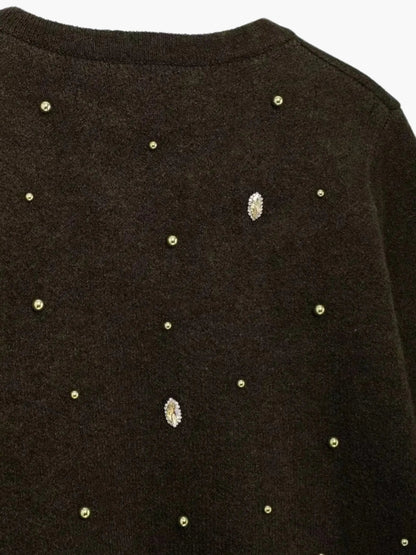 Damen Eleganter Strickcardigan