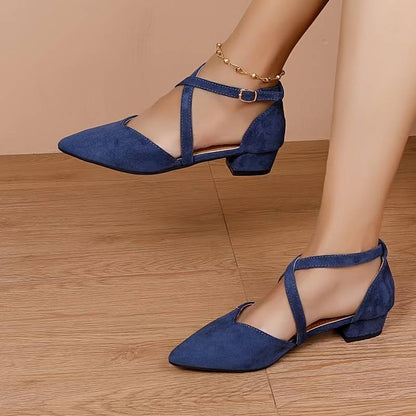 Damen Flache Schuhe Einfarbig