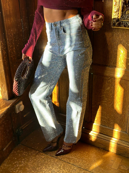 Eveloria Damen Diamant Jeans