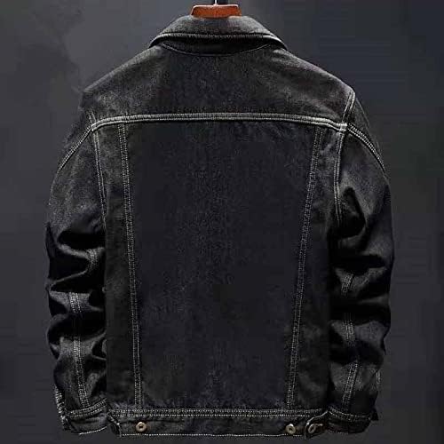 Eveloria Herren Winterjeansjacke