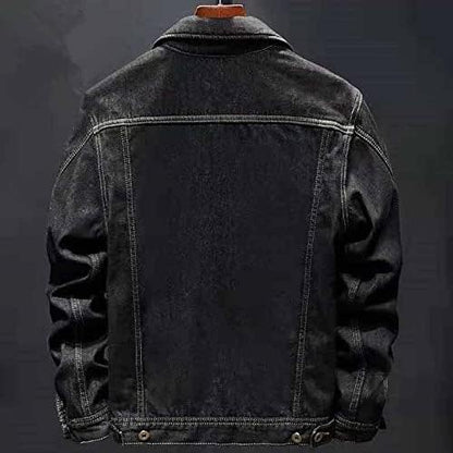 Eveloria Herren Winterjeansjacke