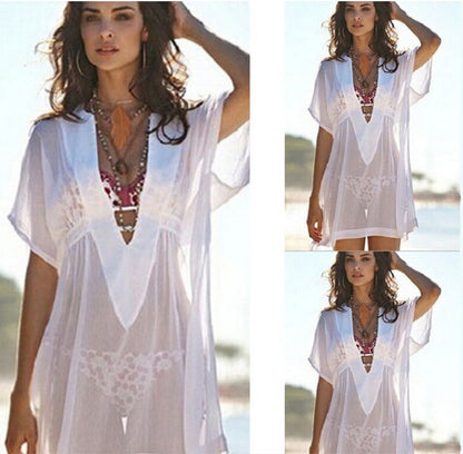 Damen Strandkleid Eveloria Sommerkleid Leicht - Eveloria