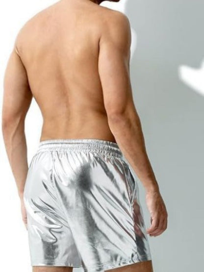 Eveloria Damen Shorts Glänzend