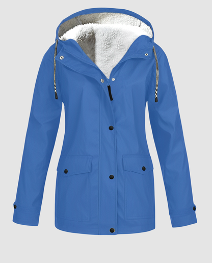 Damen Fleecejacke Wasserdicht Warm