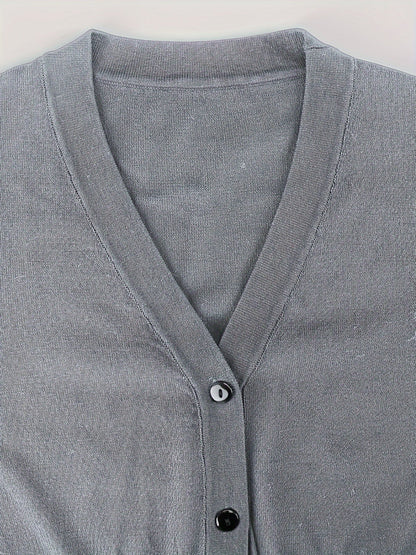 Eveloria Damen Bolerojacke Knopfverschluss