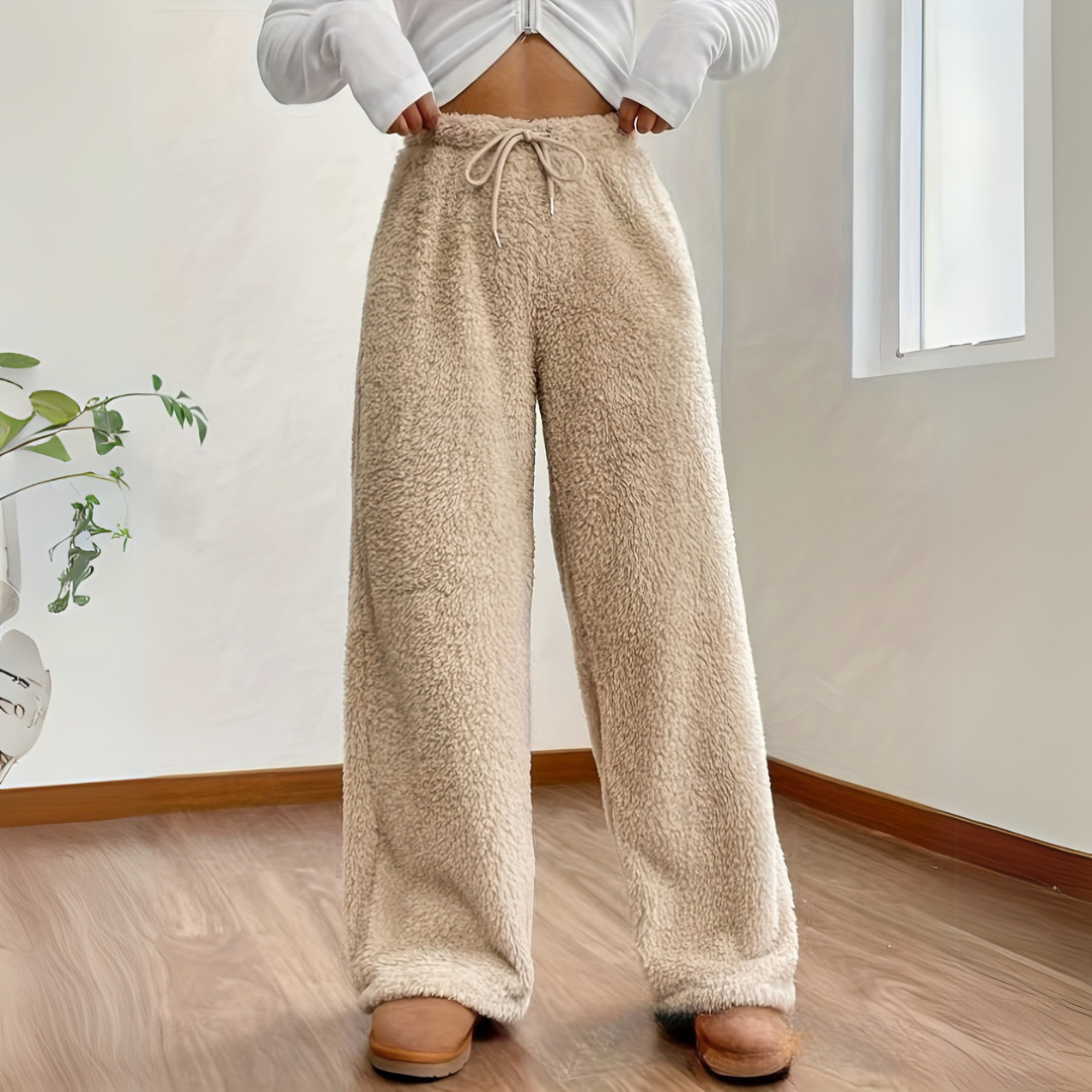 Eveloria Damen Stoffhose Bequem