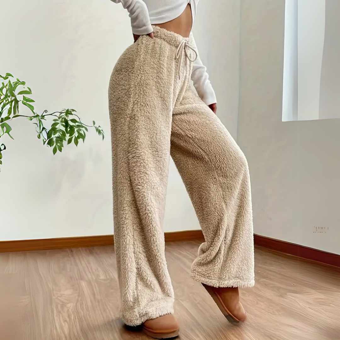 Eveloria Damen Stoffhose Bequem - Eveloria