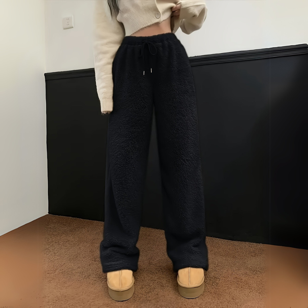 Eveloria Damen Stoffhose Bequem