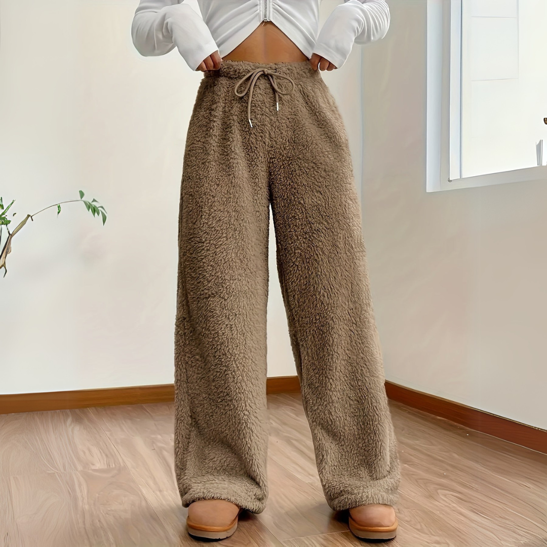 Eveloria Damen Stoffhose Bequem