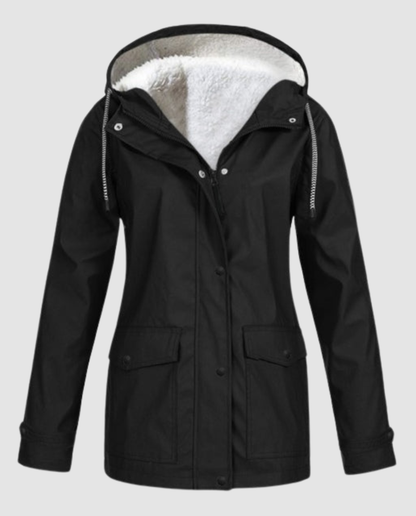 Damen Fleecejacke Wasserdicht Warm