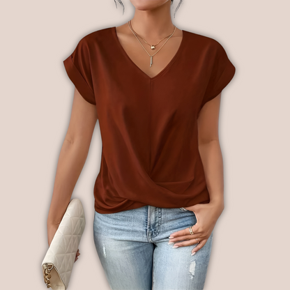 Damen Übergröße Bluse Vintage Stil