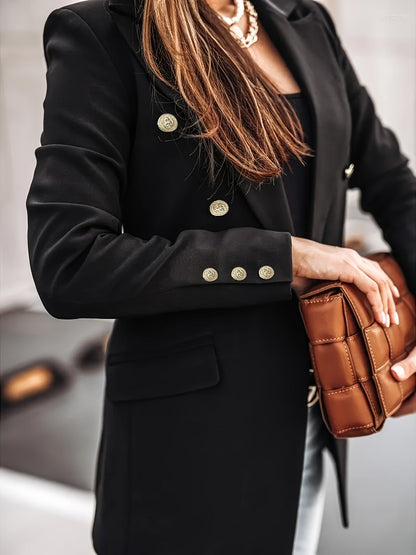 Damen Büroblazer Doppelknopfleiste
