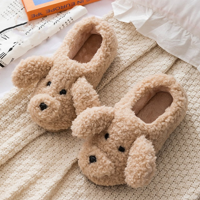 Eveloria Damen Flauschige Tierpantoffeln