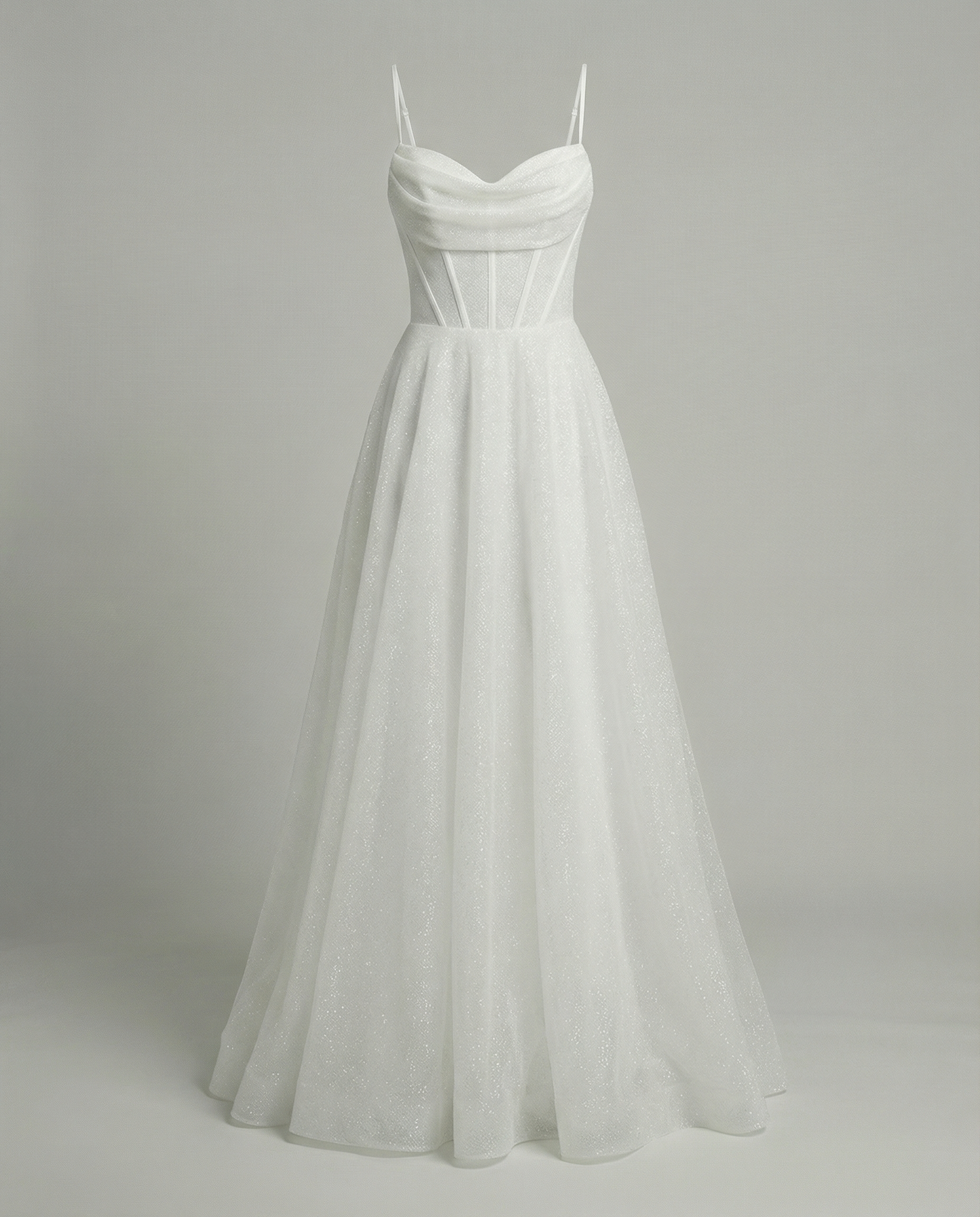 Damen Glitzer Ballkleid