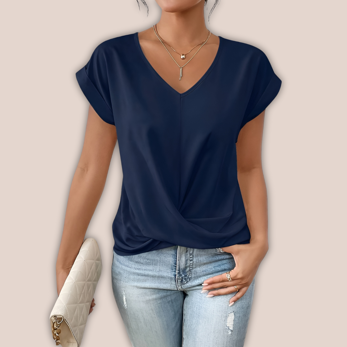 Damen Übergröße Bluse Vintage Stil