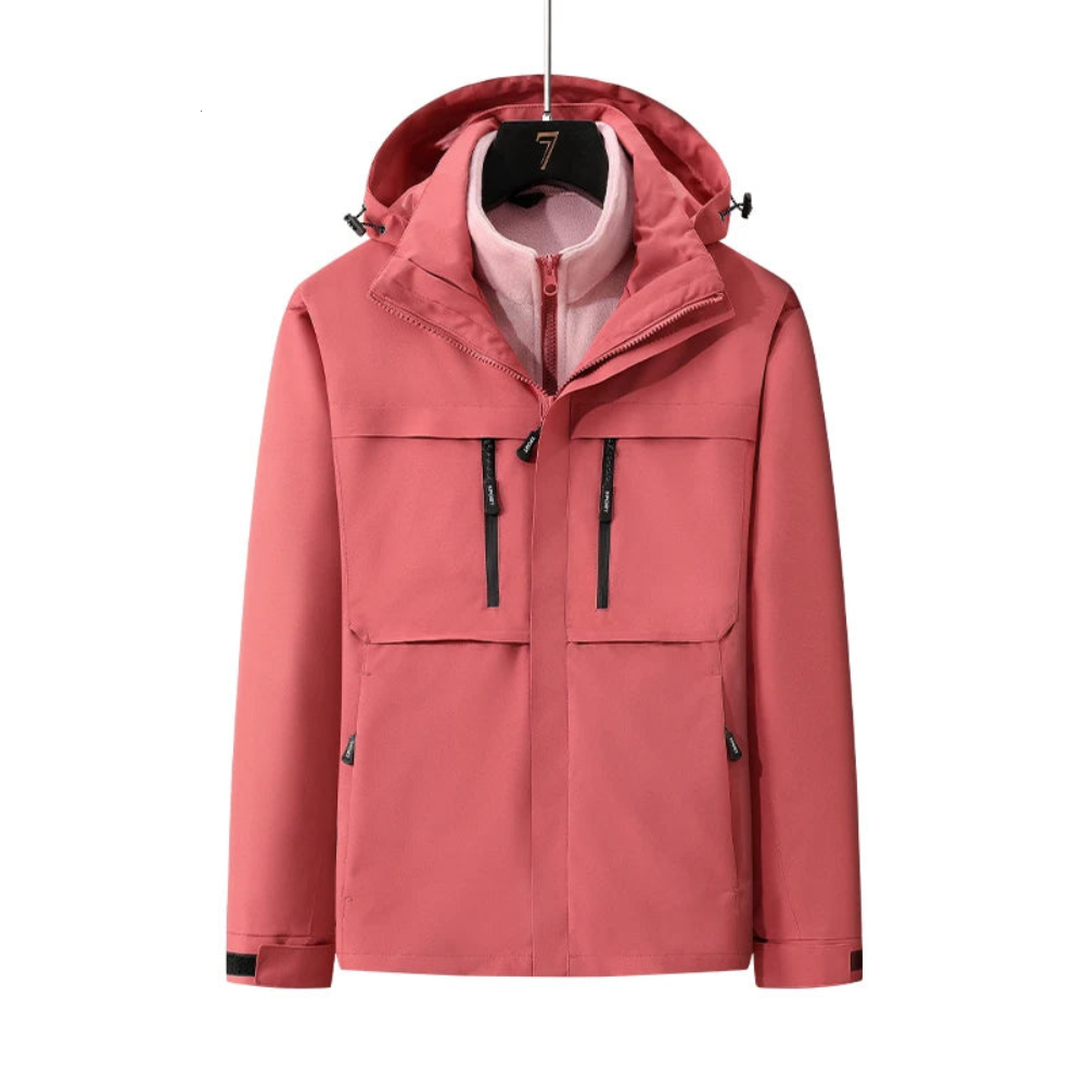 Damen Skijacke Weich Pastellfarben