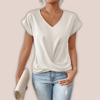 Damen Übergröße Bluse Vintage Stil - Eveloria