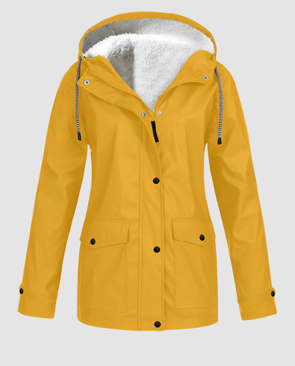 Damen Fleecejacke Wasserdicht Warm